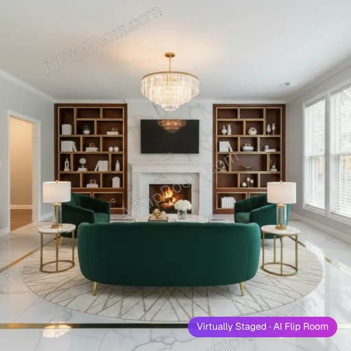 Luxury interior — AI virtual staging