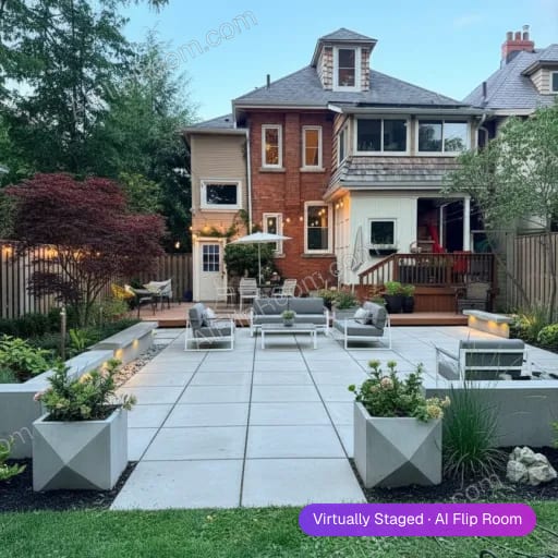 Modern Outdoor room — AI outdoor staging